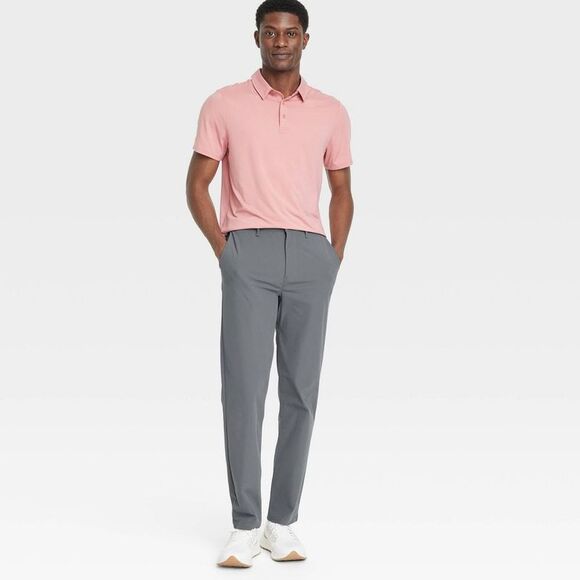 All In Motion - Men's 360 Lifestyle Trouser Pants - All In Motion Gray - Picture 3 of 3